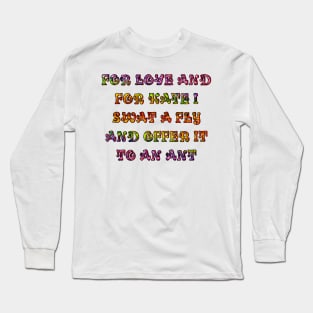 Haiku of the Heart Long Sleeve T-Shirt